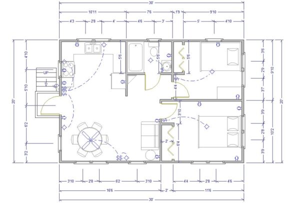20x30 Finished House - Image 2